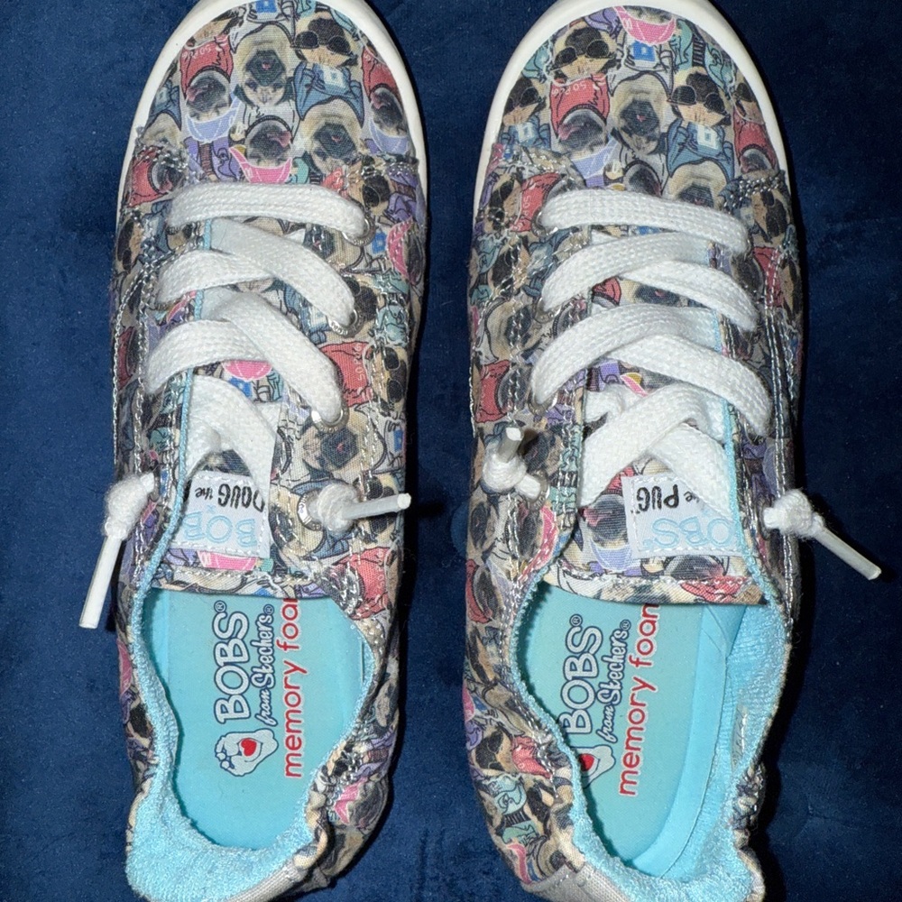 BOB’S from Skechers Memory Foam Doug the Pug Sneakers Size 7